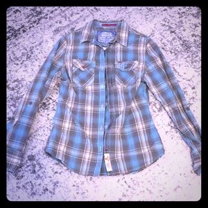 NWOT plaid S&D co shirt